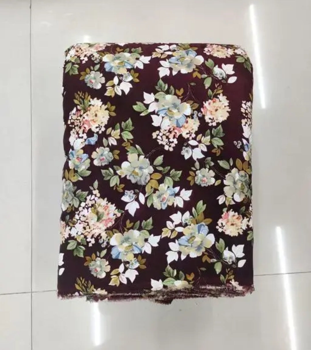 POLYESTER/CREPE FABRIC-DRESS MATERIALS 5 MTR