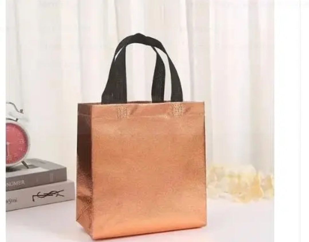 PAKING CARRY BAG BEAUTIFUL GOLDEN COLOUR CARRY BAG WITH NOTEBOOK 20 PIC SET