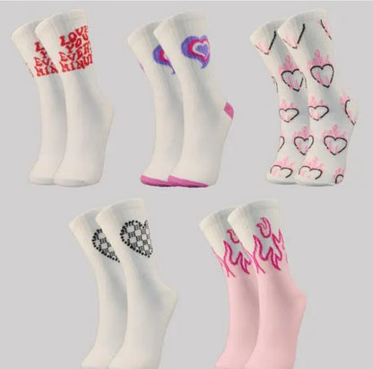 Women Printed AND STYLISH HALF LENGTH WOMEN SOCKS
