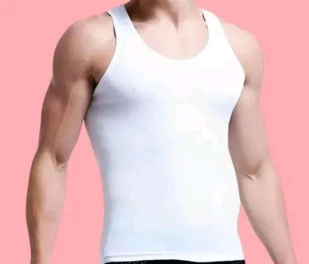 MEN'S COTTON COMBED SUPER FINE VEST BANIYAN