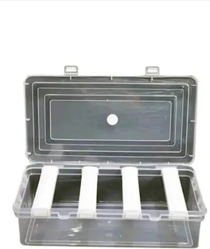 BANGLES PLASTIC 4 ROD BANGLE BOX CHUDI SET ORGANIZER WOMEN BOX
