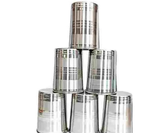 KITCHEN ITEMS GLASS AND BOWL SET STEEL GOR DAILY USED ITEM PACK OF 1