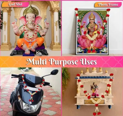 GARLAND PLASTIC POOJA ITEMS GOR HOME