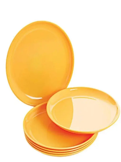 KITCHEN PLASTIC PLATE FOR SERVING DINNER PLATE PACK OF 6