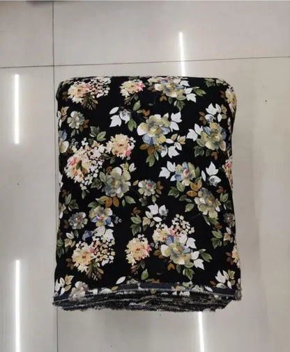 POLYESTER/CREPE FABRIC-DRESS MATERIALS 5 MTR