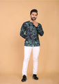 MEN'S PRINTED POLYESTER T SHIRT FULL SLEEVE