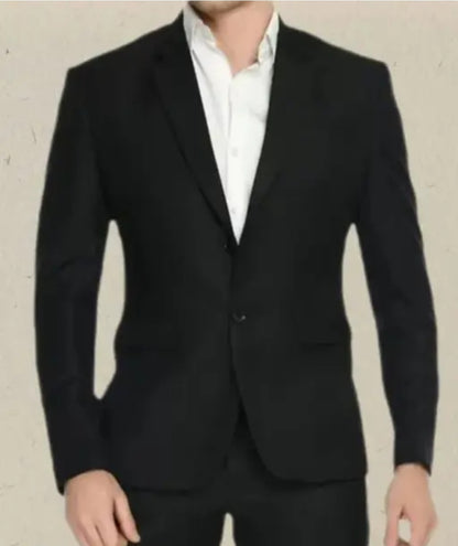 MEN'S MATTY BLAZER WITH BALCK MATTY PANTS CASUAL WEAR