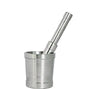 PURE STEEL TRENDY MORTANR AND PESTAL SET