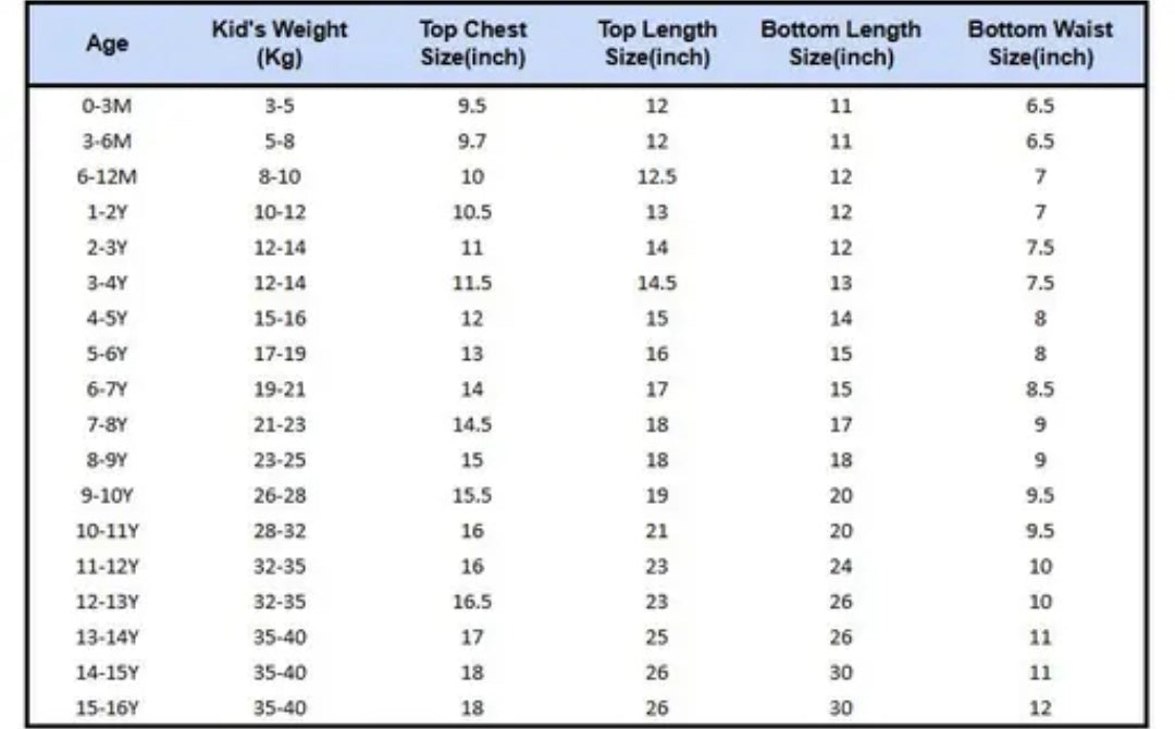 KIDS SUITS DRESS PRINTED KIDS UNISEX BABY COTTON DRESS