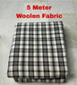 WOLLEN  FABRIC 5 MTR PRINTED PURE WOOLEN  FABRIC