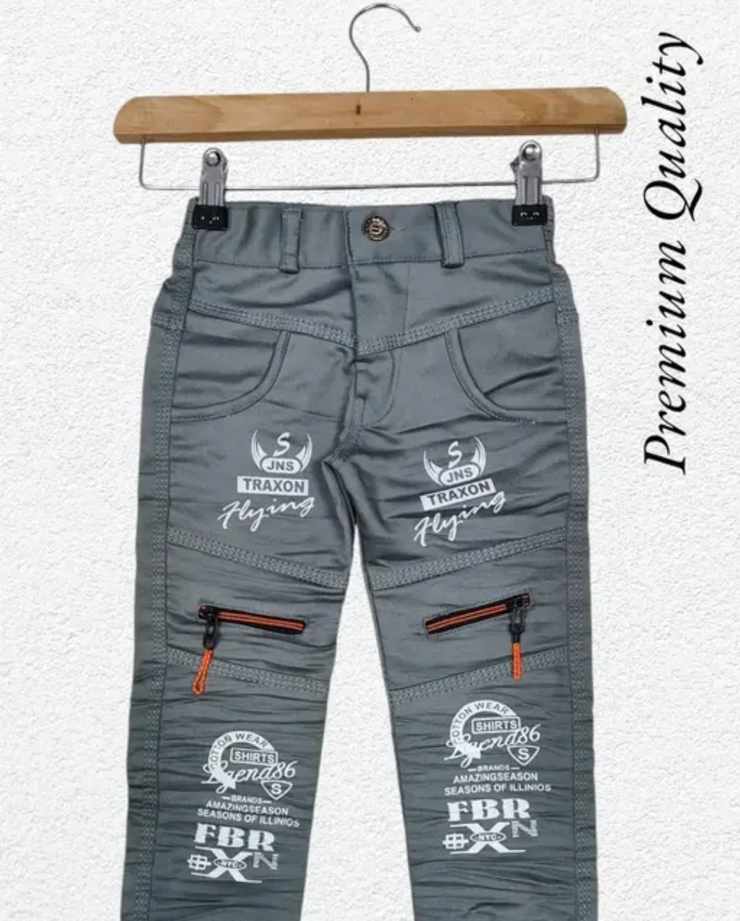 KIDS UNISEX PURE COTTON PANT FOR DAILY WEAR