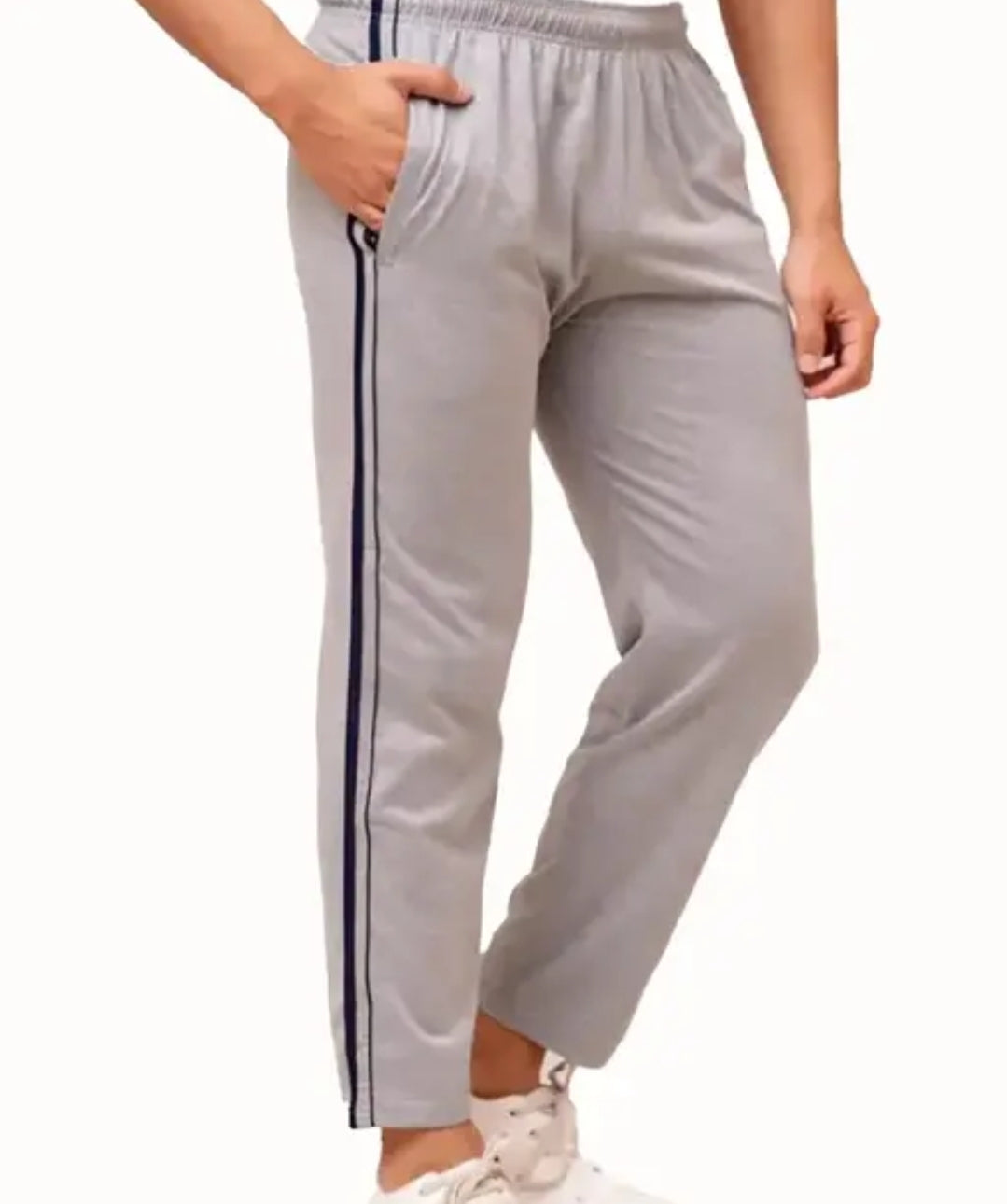 MEN'S COTTON STRIPED LOWER/ TRACK PANTS / PAJMA