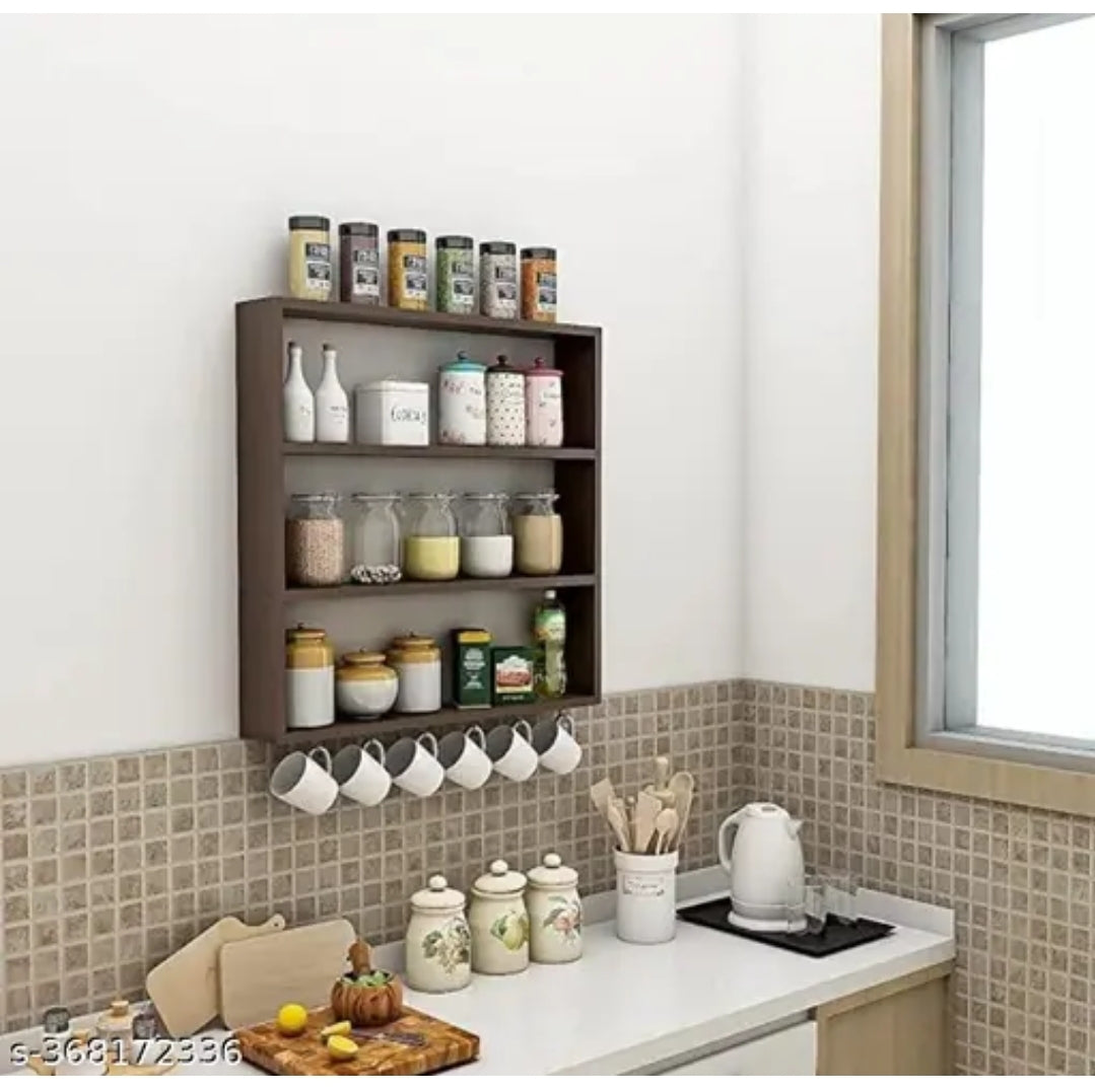 KITCHEN NEW ART BEAUTIFUL WALL SHELVES JAR STAND