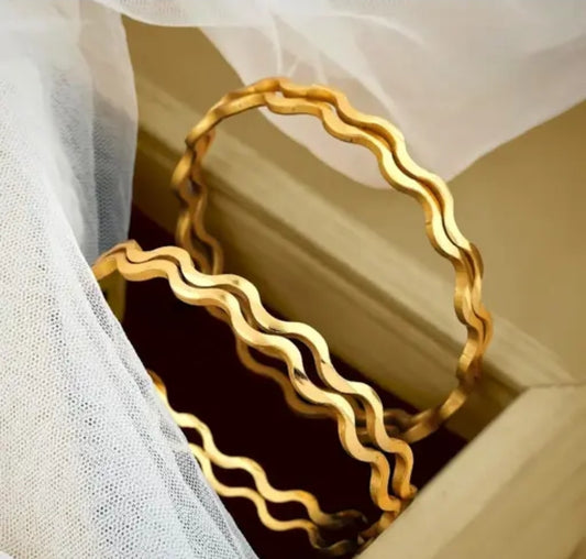 BANGLES  CHUDI SET WOMEN/ GIRLS FANCY GOLD BANGLES