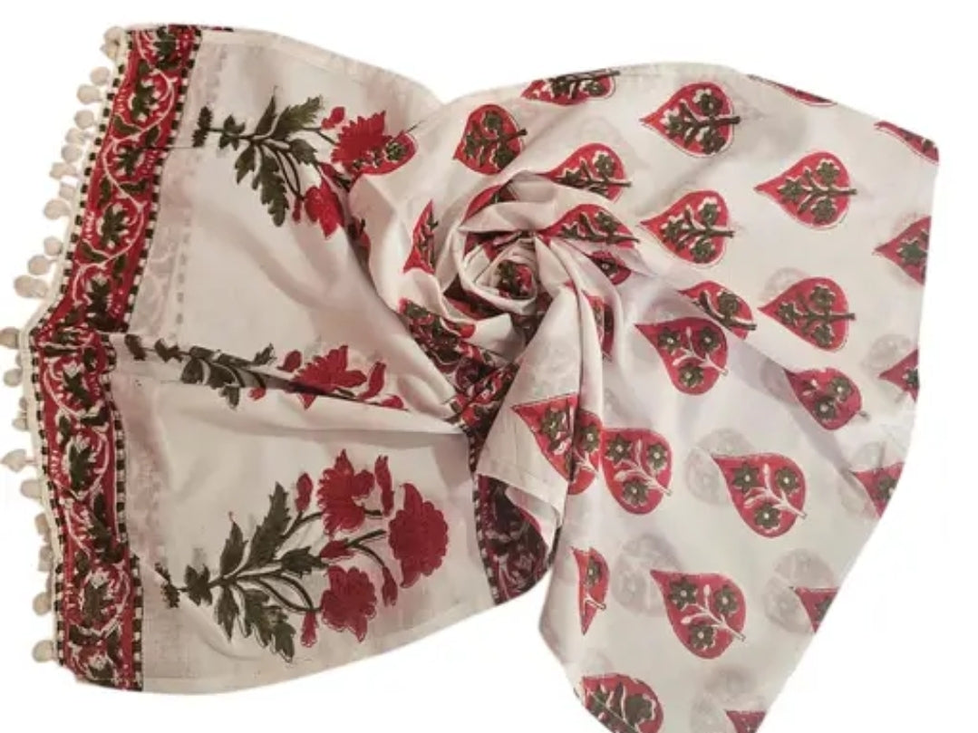 WOMEN/ GIRLS PRINTED PURE COTTON STOLES