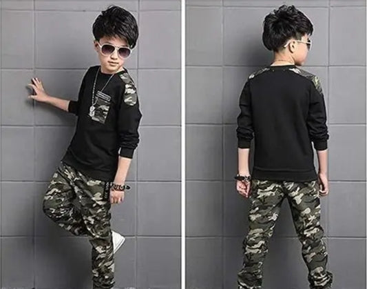 KIDS BOYS AND GIRLS MILITARY COLTHING SET FOR KIDS
