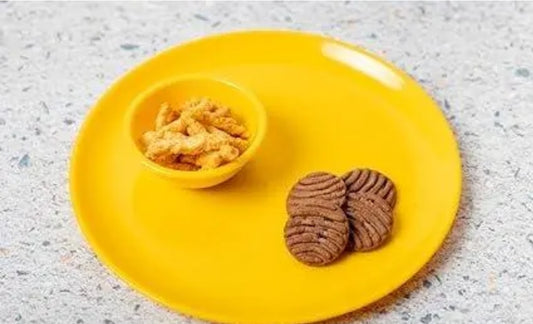 KITCHEN PLASTIC PLATE FOR SERVING DINNER PLATE PACK OF 6