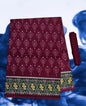 WOMEN/ GIRLS LATEST DESIGNERS PRINTED COTTON SAREE WITH BLOUSE
