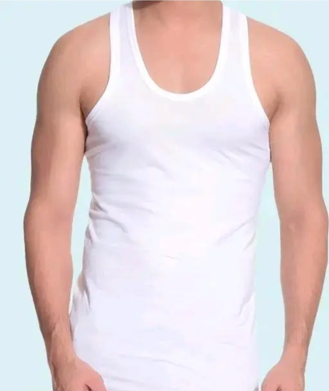 MEN'S COTTON COMBED SUPER FINE VEST BANIYAN