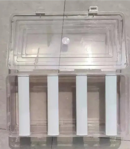 BANGLES PLASTIC 4 ROD BANGLE BOX CHUDI SET ORGANIZER WOMEN BOX
