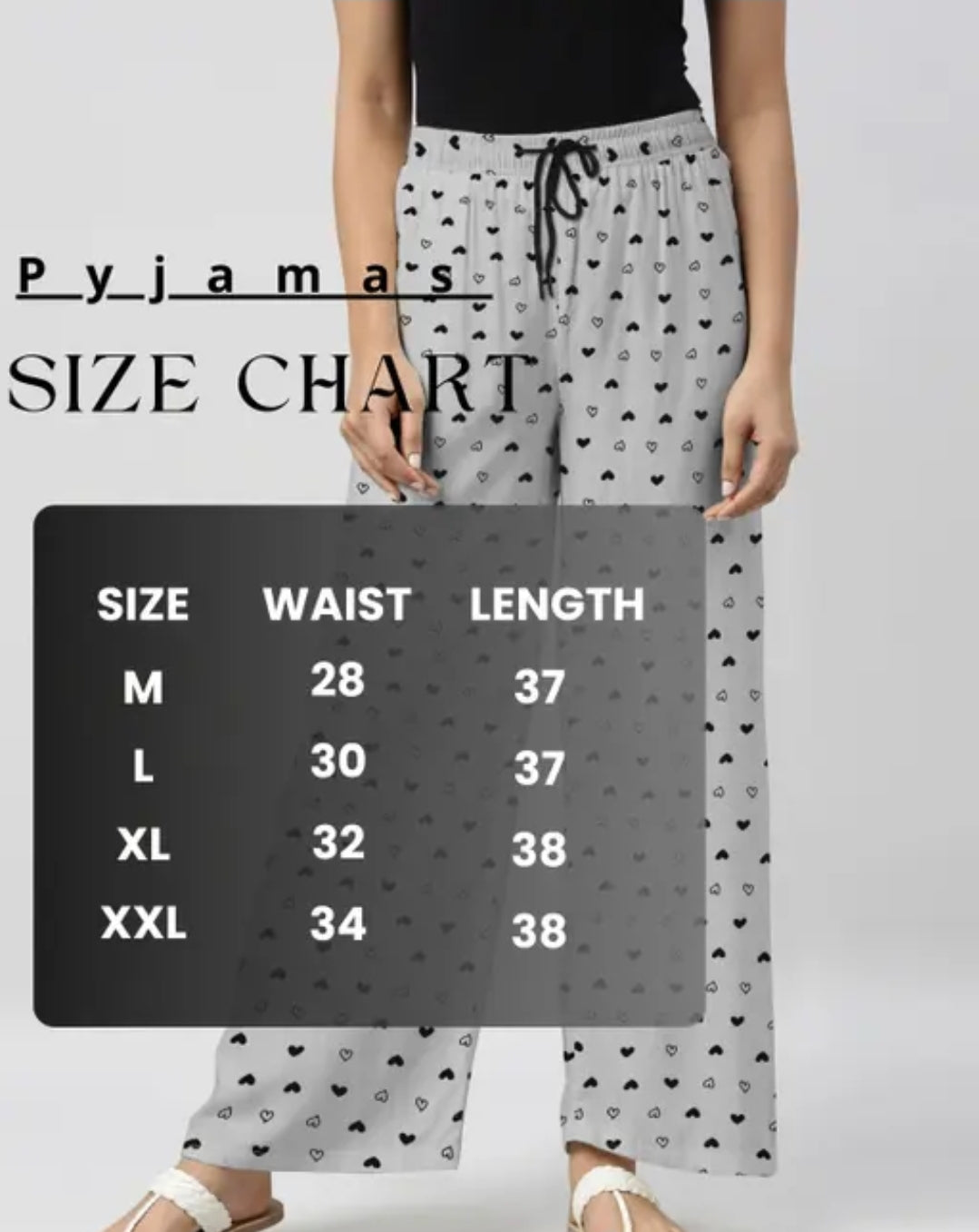 WOMEN GREY/ BABY PINK PACK OF 2 PRINTED PURE COTTON PAJMA