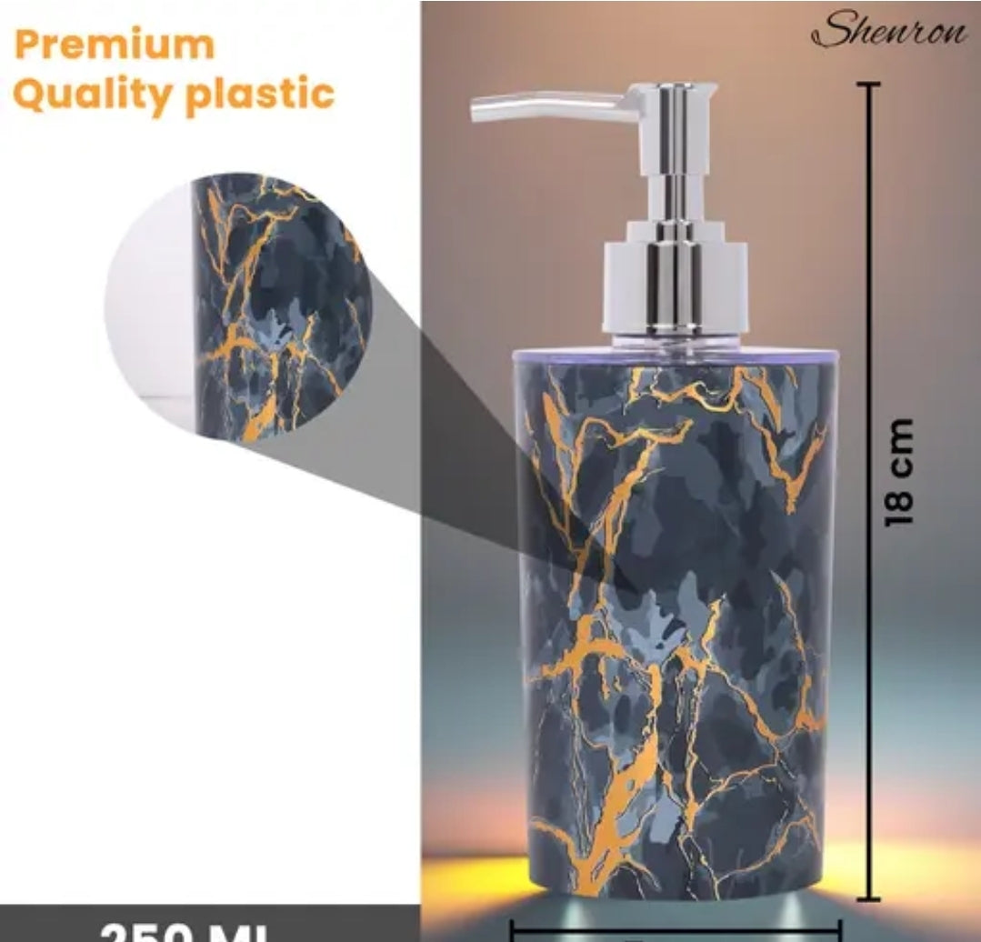 REFILLABLE LIQUID SOAP DISPENSER: UNBREAKABLE PLASTIC DISPENSER