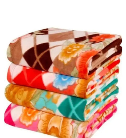 LATEST BED BLANKET WINTER SOFT DOUBLE BLANKETSET OF 2
