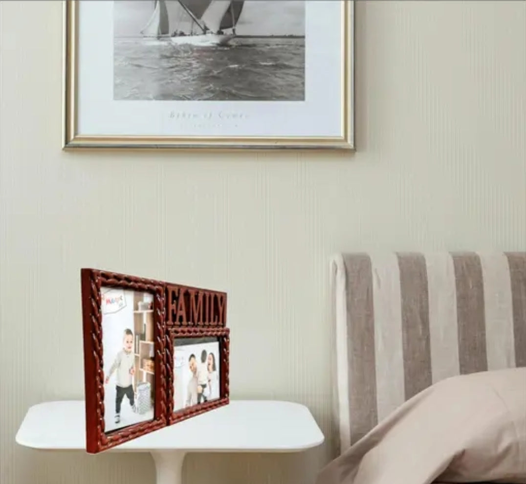 PLASTIC WALL HANGING FRAME BEAUTIFUL HANDMADE FRAME ONE PIC