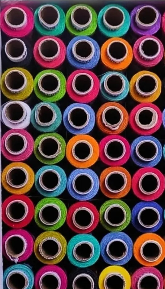 MULTIPLE COLOURS THREAD COTTON ROLL