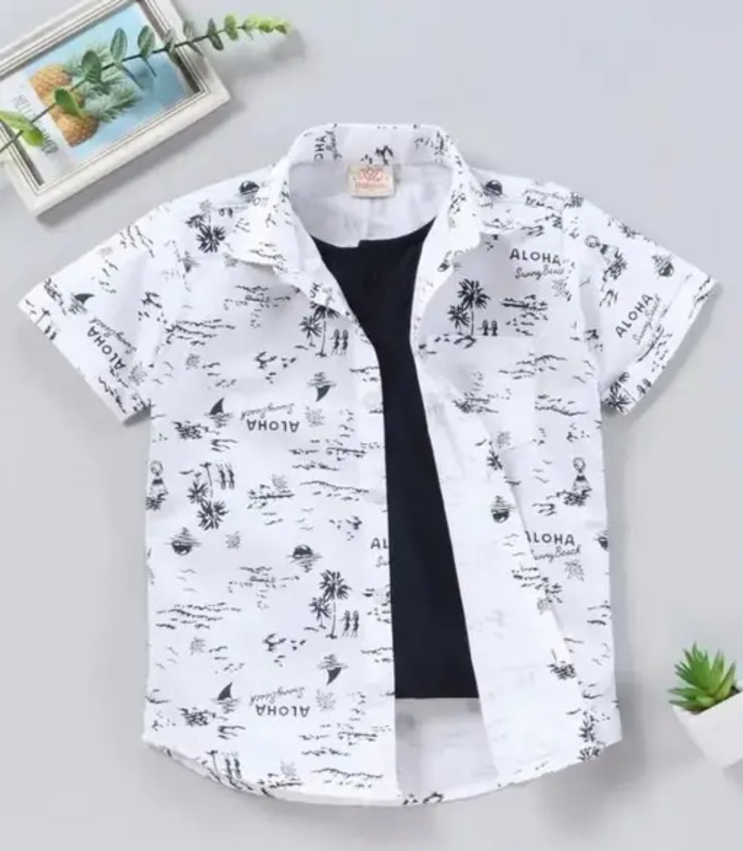 KIDS BEAUTIFUL PRINTED SHIRT DAILY WEAR
