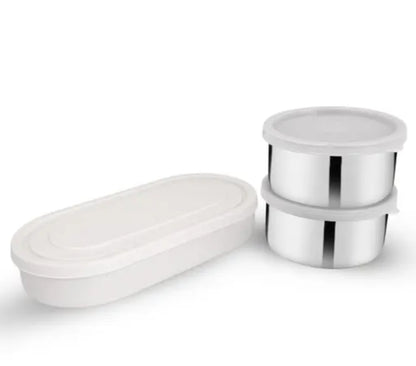 THE MARKS DOUBLE DECKER LUNCH BOX WITH COVER