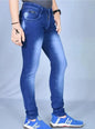MEN'S COTTON BLEND BLUE JEANS