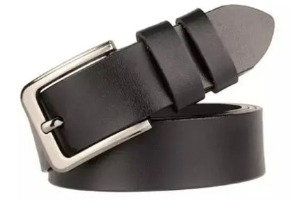 MEN'S LEATHER BIG SIZE OG BAKAL BLACK BELT WITH WALET SET