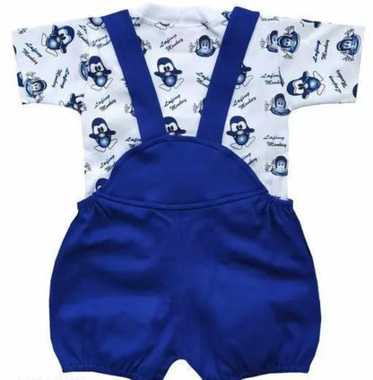 KIDS SUITS DRESS PRINTED KIDS UNISEX BABY COTTON DRESS