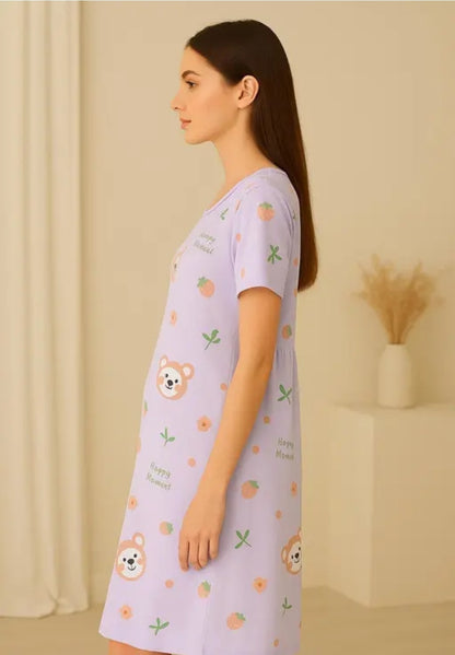 WOMEN BEAUTIFUL PRINTED NIGHT SUIT DAILY WEAR