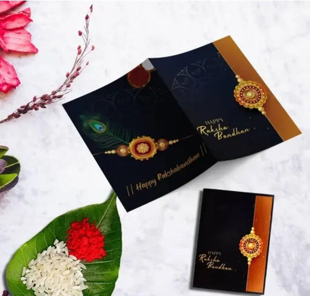 TRENDY RAKHI  FOR FESTIVAL BEAUTIFUL HAND RAKHI BAND