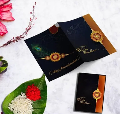 TRENDY RAKHI  FOR FESTIVAL BEAUTIFUL HAND RAKHI BAND