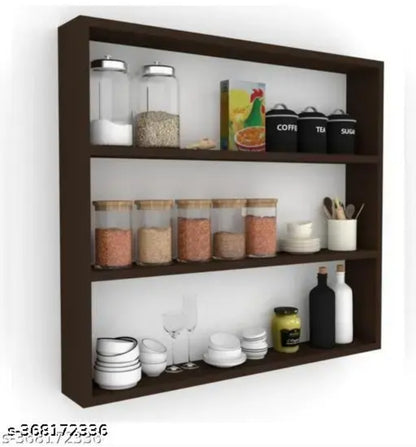 KITCHEN NEW ART BEAUTIFUL WALL SHELVES JAR STAND