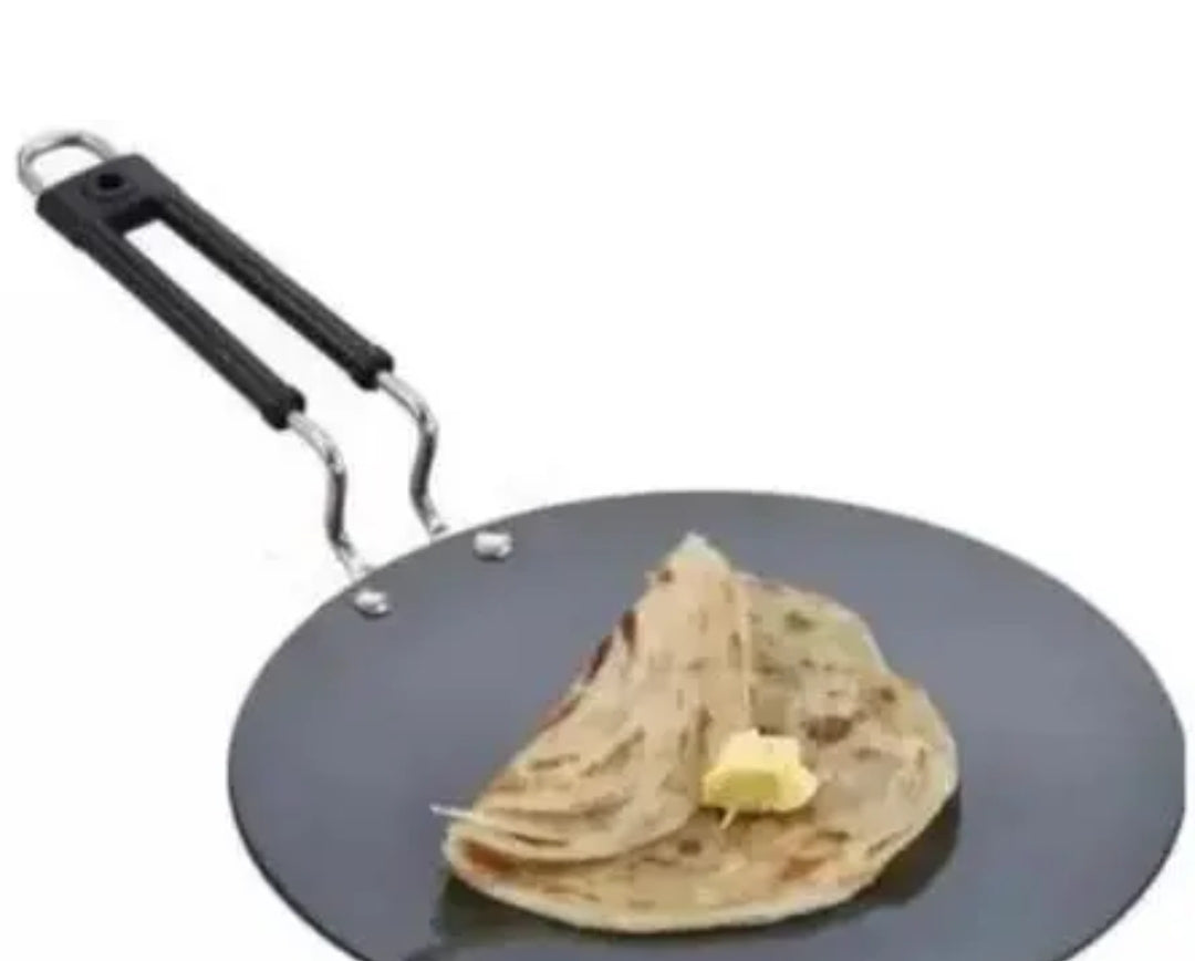 LOHA TAWA HANDMADE LOKHAND ROTI TAWA WITH STEEL HANDIND