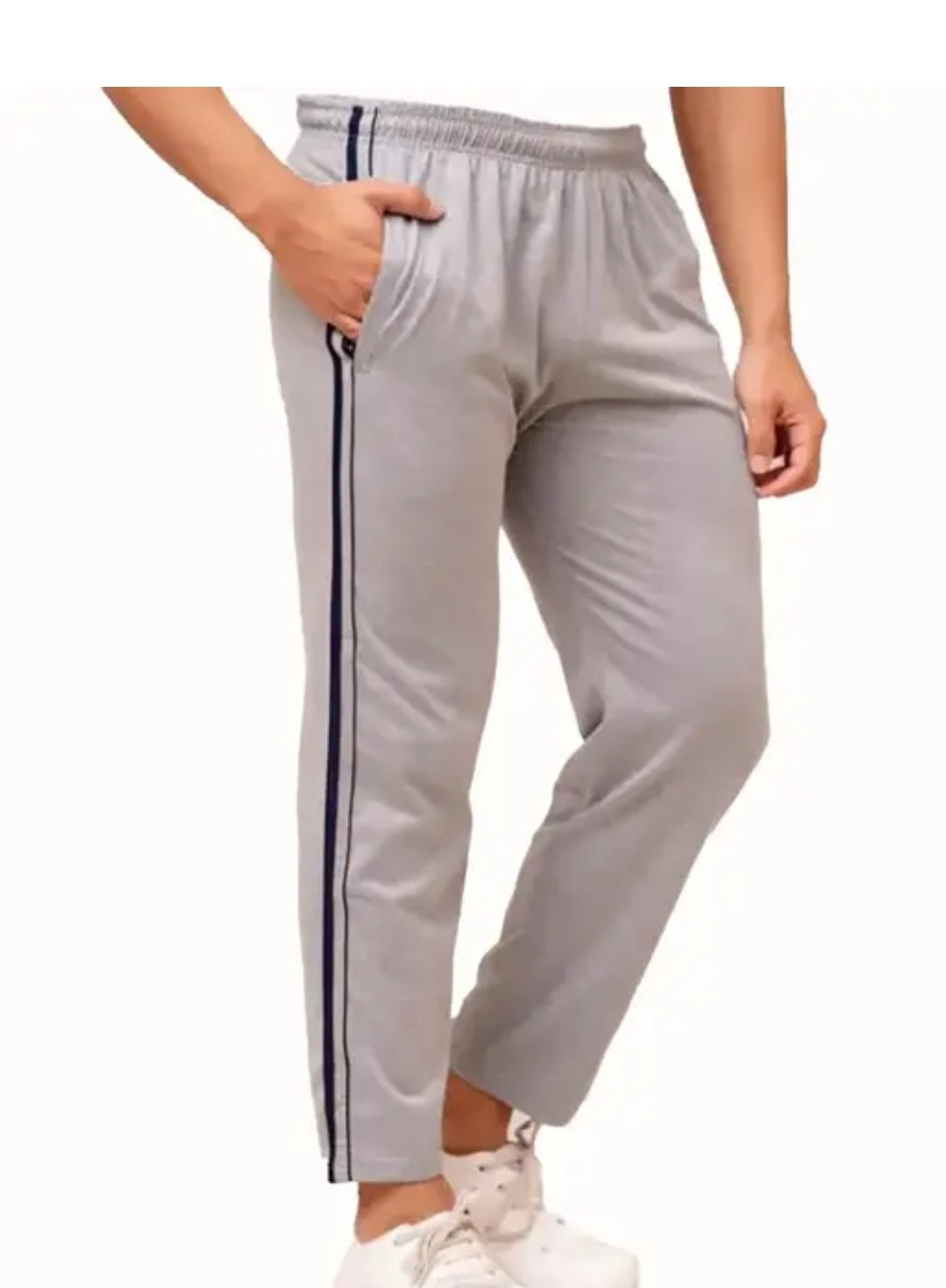 MEN'S COTTON STRIPED LOWER/ TRACK PANTS / PAJMA