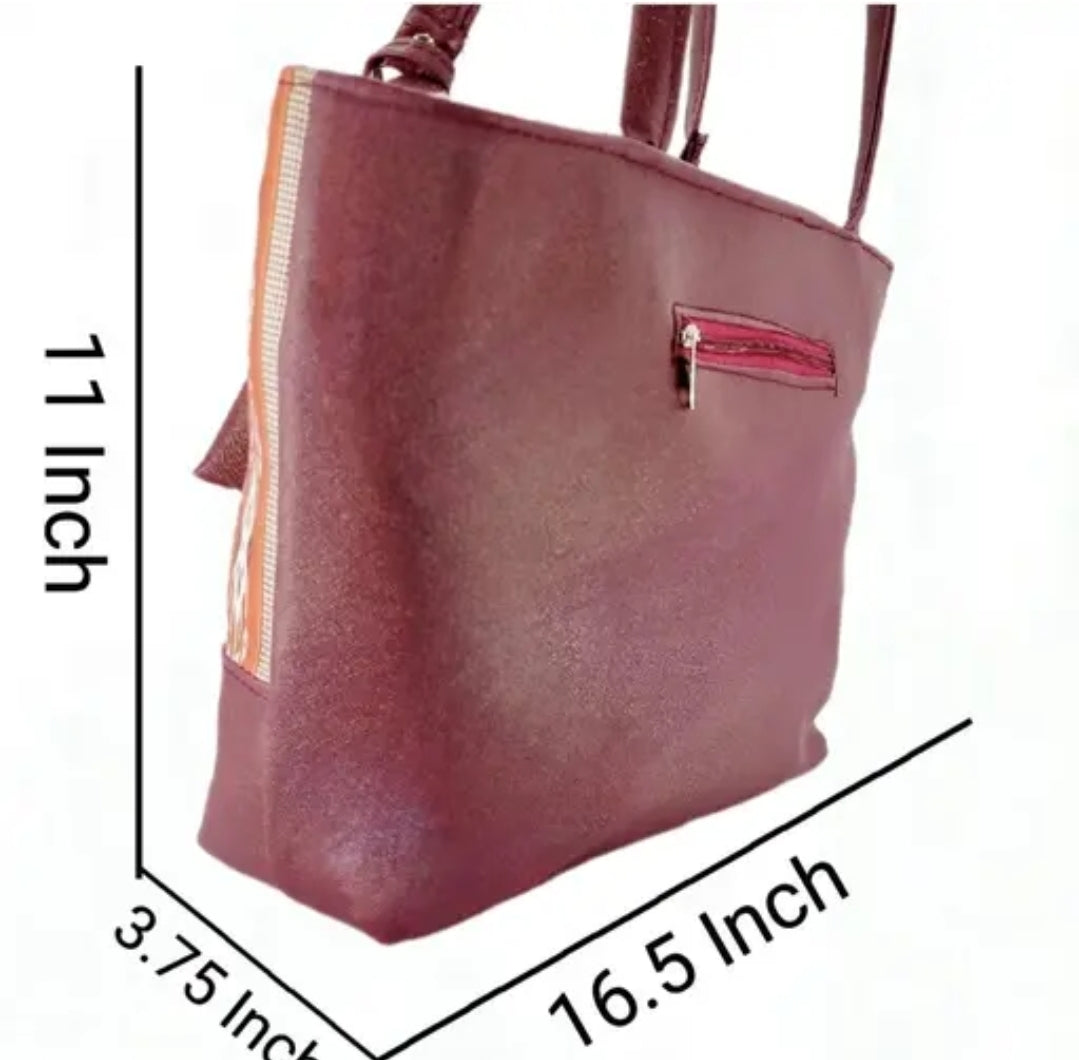 COTTAN DESGINE WOMEN/GIRLS STYLISH HANDBAGS PURSE