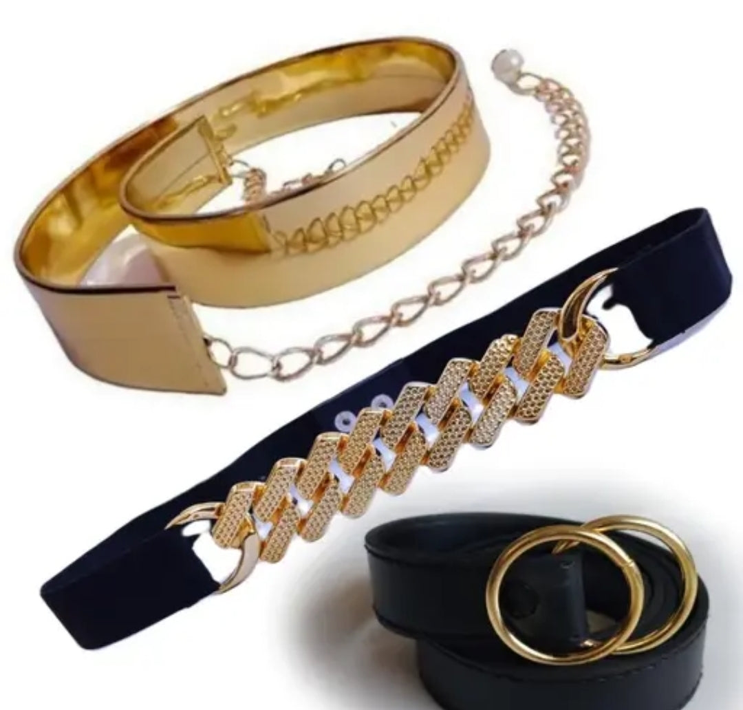 GIRLS AND WOMEN DAILY WEAR BELT WITH SLIPPER