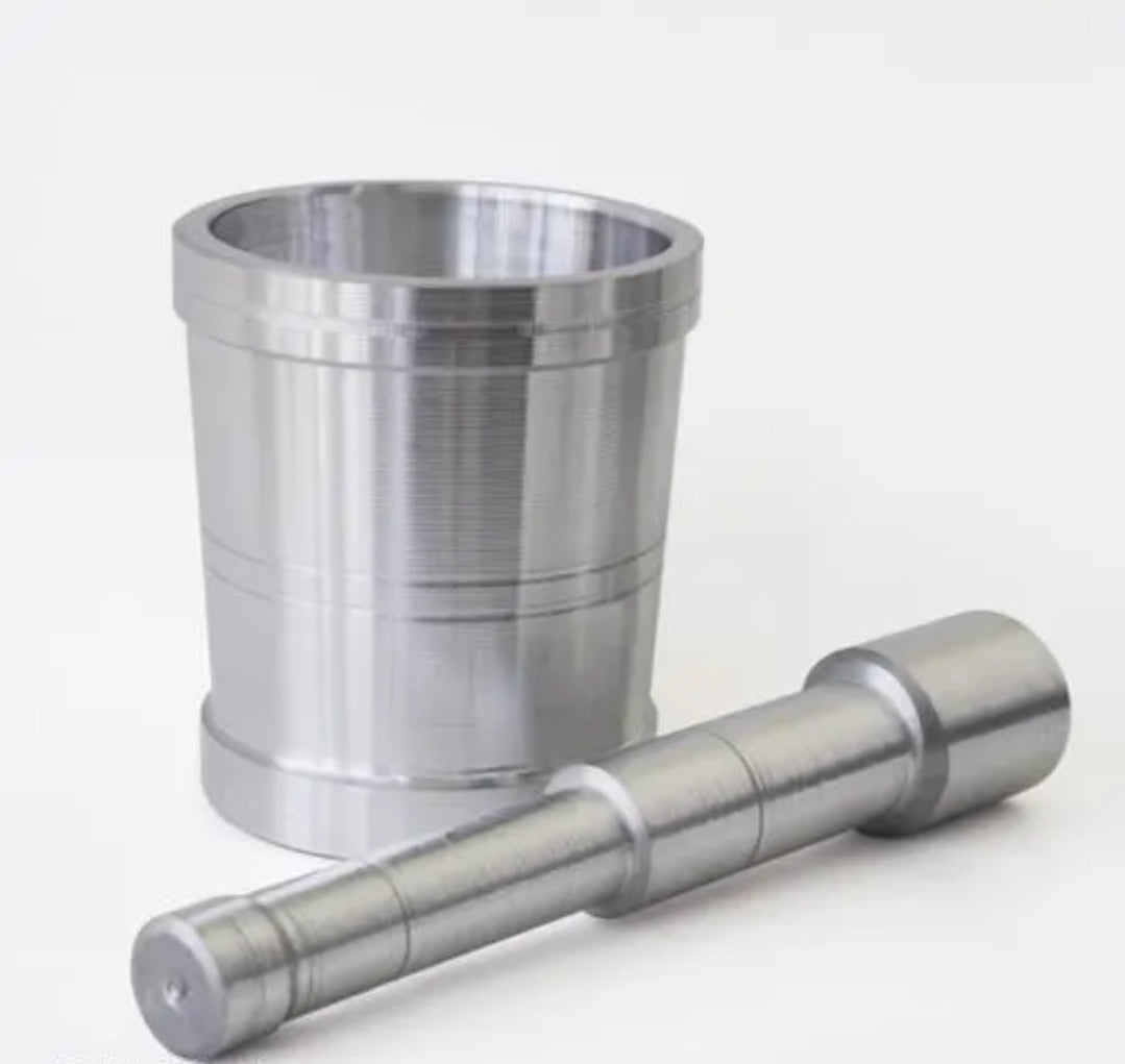 PURE STEEL TRENDY MORTANR AND PESTAL SET