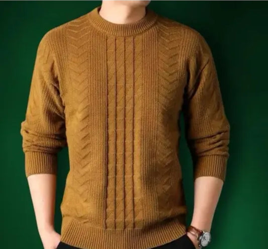 MENS SWEATER LATEST DESGINE ROUND NECK SWEATER