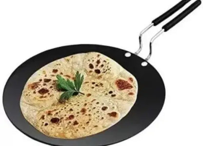 LOHA TAWA HANDMADE LOKHAND ROTI TAWA WITH STEEL HANDIND