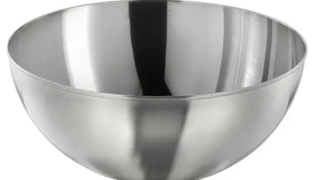 BIG SIZE PRINTED STEEL BOWL DAILY WEAR USED