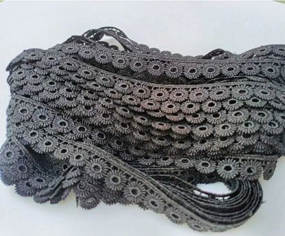 POLYESTER LACE ROLL SET  INDIAN WOMEN SARE SUIT LACE