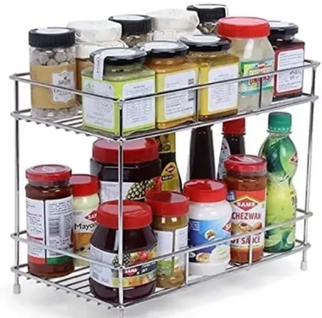 KITCHEN AP ENT BIG SIZE STAINLESS STEEL 2 LAYER
