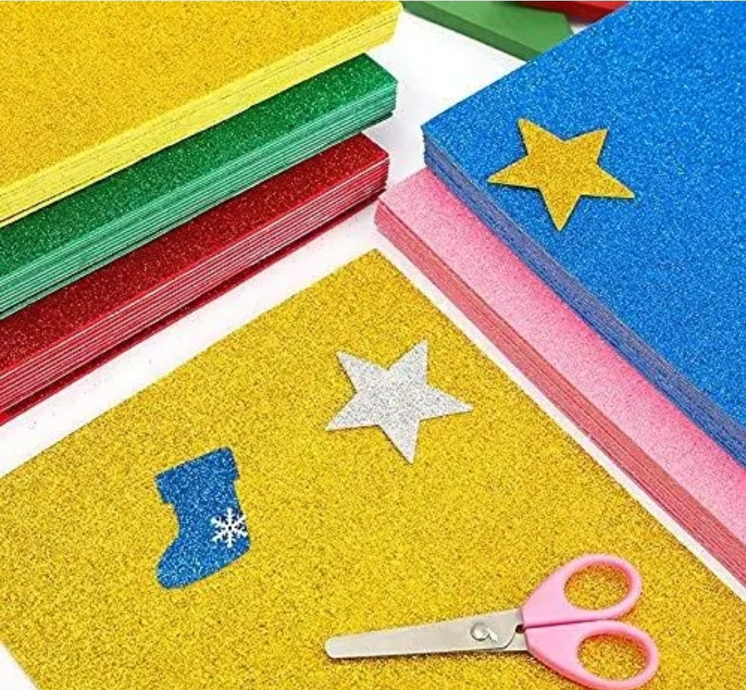 PAPER CARD SET BEAUTIFUL GILTTER PAPER CARE SET