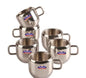 DAILY USED TEA CUP OURE STEEL SET